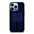 NEW YORK GIANTS NFL METAL STRIPE iPhone 13 Pro Max Case Cover