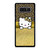 HELLO KITTY GOLD GLITTER LEOPARD Samsung Galaxy Note 8 Case Cover