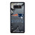 NEW ENGLAND PATRIOTS BROKEN METAL Samsung Galaxy Note 8 Case Cover