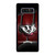 WISCONSIN BADGERS FOOTBALL LOGO Samsung Galaxy Note 8 Case Cover