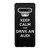 KEEP CALM AND DRIVE AUDI CARBON Samsung Galaxy S10 Case Cover