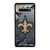 NEW ORLEANS SAINTS BROKEN METAL Samsung Galaxy S10 Case Cover