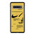NIKE AIR OFF WHITE YELLOW Samsung Galaxy S10 Case Cover