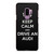 KEEP CALM AND DRIVE AUDI CARBON Samsung Galaxy S9 Plus Case Cover