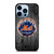 NEW YORK METS BASEBALL MLB WOOD LOGO iPhone 13 Pro Max Case Cover