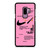 NIKE AIR OFF WHITE PINK Samsung Galaxy S9 Plus Case Cover