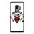 HELLFIRE CLUB STRANGER THING WHITE Samsung Galaxy S9 Case Cover