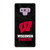 WISCONSIN BADGERS UNIVERSITY FOOTBALL Samsung Galaxy Note 9 Case Cover