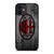 AC MILAN FOOTBALL WOODEN LOGO iPhone 12 Mini Case Cover