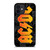 ACDC ROCK BAND POSTER iPhone 12 Mini Case Cover