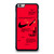 NIKE AIR OFF WHITE RED iPhone 6 / 6S Plus Case Cover