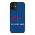 ATLANTA BRAVES NIKE MLB BASEBALL iPhone 12 Mini Case Cover