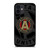 ATLANTA UNITED FC MLS BLACK iPhone 12 Mini Case Cover
