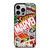 DC MARVEL SUPERHERO COLLAGE iPhone 14 Pro Case Cover