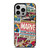 MARVEL COMICS COLLAGE iPhone 14 Pro Case Cover