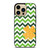 CUTE GREEN CHEVRON iPhone 14 Pro Max Case Cover