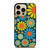 HIPPIE FLOWER PATTERN iPhone 14 Pro Max Case Cover