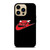 NIKE CHICAGO BULLS SWOOSH iPhone 14 Pro Max Case Cover