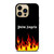 PALM ANGELS GRAFFITI FLAMES iPhone 14 Pro Max Case Cover