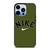 NIKE SWOOSH VINTAGE ARMY iPhone 13 Pro Max Case Cover