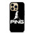PING GOLF BLACK LOGO iPhone 14 Pro Max Case Cover