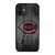 CINCINNATI REDS BASEBALL MLB WOOD LOGO iPhone 12 Mini Case Cover