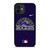 COLORADO ROCKIES MLB BASEBALL NIKE iPhone 12 Mini Case Cover