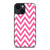 CUTE CHEVRON PINK iPhone 14 Plus Case Cover