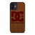 DC SHOES SKATEBOARD WOODEN LOGO iPhone 12 Mini Case Cover
