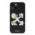 OFF WHITE FLORAL LOGO iPhone 14 Plus Case Cover