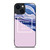 TUMBLR GOOD VIBES ONLY PINK MARBLE iPhone 14 Plus Case Cover