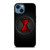 BLACK WIDOW METAL LOGO iPhone 14 Case Cover