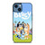 BLUEY HEELER PUPPY CARTOON iPhone 14 Case Cover