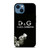 DOLCE AND GABBANA DIAMONDS iPhone 14 Case Cover