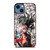 DR STONE ANIME BLACK WHITE iPhone 14 Case Cover