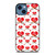 I LOVE LUCY CARTOON PATTERN iPhone 14 Case Cover