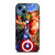 JUSTICE LEAGUE ALEX ROSS iPhone 14 Case Cover