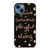 KATE SPADE NEW YORK QUOTES POLKADOT iPhone 14 Case Cover