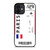 FLIGHT TICKETS FRANCE PARIS iPhone 12 Mini Case Cover