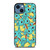SQUIRTLE POKEMON MONSTER PATTERN iPhone 14 Case Cover