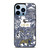 DIOR FLORAL BLUE iPhone 13 Pro Max Case Cover
