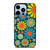 HIPPIE FLOWER PATTERN iPhone 13 Pro Max Case Cover