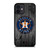 HOUSTON ASTROS BASEBALL MLB WOOD LOGO iPhone 12 Mini Case Cover