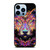WOLF TRIPPY ART iPhone 13 Pro Max Case Cover