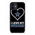 I LOVE MY DALLAS COWBOYS FOOTBALL NFL iPhone 12 Mini Case Cover