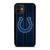 INDIANAPOLIS COLTS NFL METAL STRIPE iPhone 12 Mini Case Cover