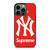 NEW YORK YANKEES SUPREME NEW ERA 2 iPhone 13 Pro Case Cover