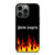 PALM ANGELS GRAFFITI FLAMES iPhone 13 Pro Case Cover