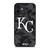 KANSAS CITY ROYALS BASEBALL BLACK CAMO iPhone 12 Mini Case Cover