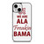ALABAMA CRIMSON TIDE FOOTBALL FREAK iPhone 13 Mini Case Cover